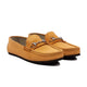 Lyla - Ladies Camel Suede Loafer
