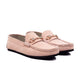 Lyla - Ladies Pink Suede Loafer