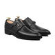 Nexo - Men's Black Calf Leather Double Monkstrap