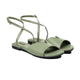 Isla - Women's Light Green Strapped Sandal