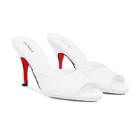 Pearl - Women's White Heel