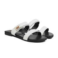 Luxe - Women's White Slipper