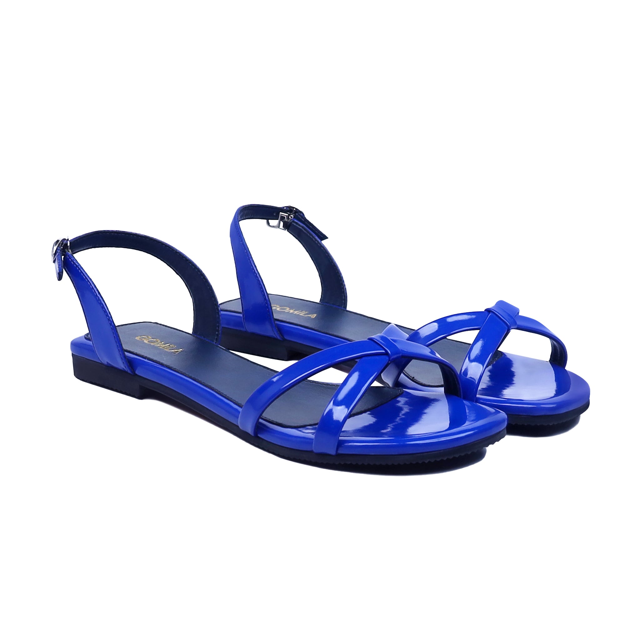Velvetstep - Women's Blue Strapped Sandal