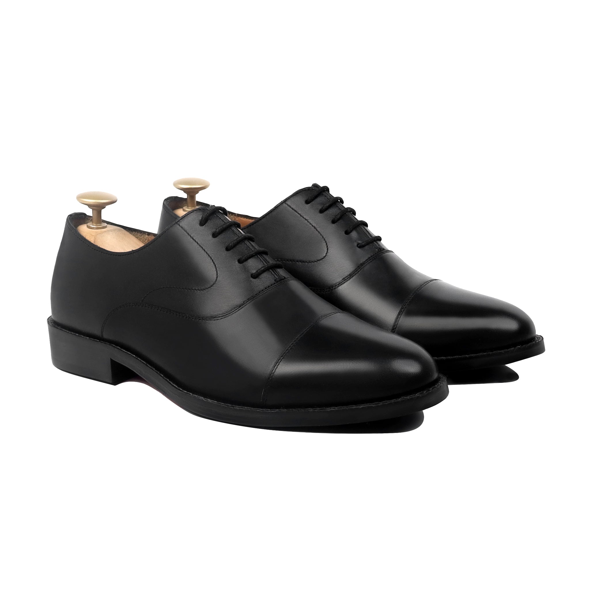 Northminister - Men's Black Calf Leather Oxford Shoe