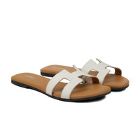 Stephanie - Women's Beige Slipper