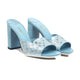 Novella - Women's Argyle Blue Heel