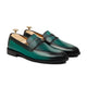 Bolt - Men's Burnished Green Calf Leather Loafer - Goodyear Welted