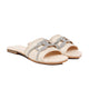 Nia - Women's Beige Slipper