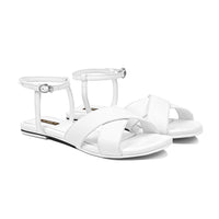 Leli - Women's White Strapped Sandal