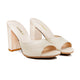 Fiora - Women's Light Beige Heel