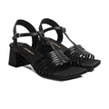 Lolo - Women's Black Strapped Heel