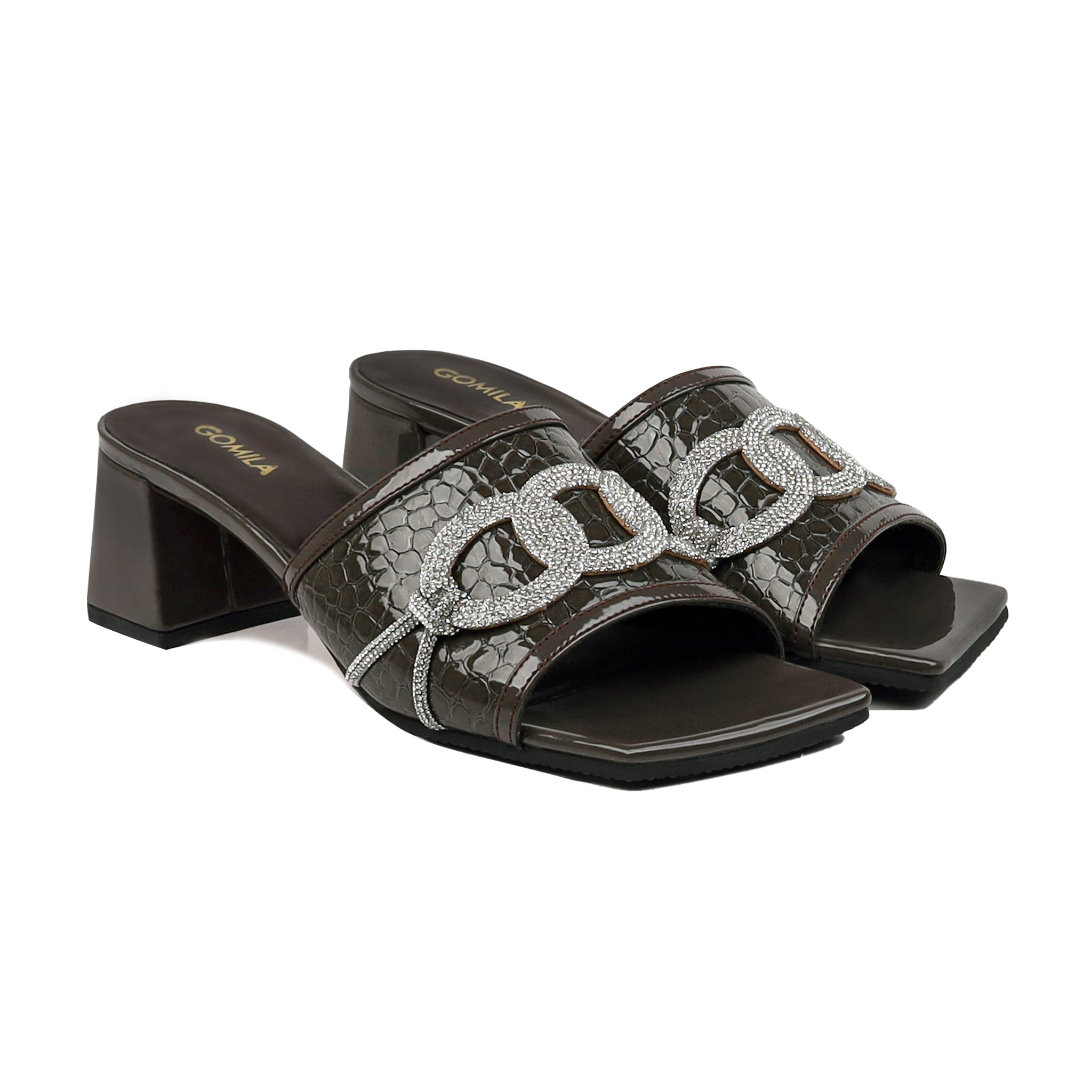 Zyora - Women's Dark Grey 50mm Heel