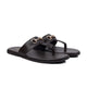 Ledger - Men's Dark Brown Calf Leather Slipper
