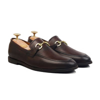 Manuel - Men's Brown Calf Leather Loafer