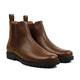 Ryze - Men's Brown Pebble Grain Leather Chelsea Boot