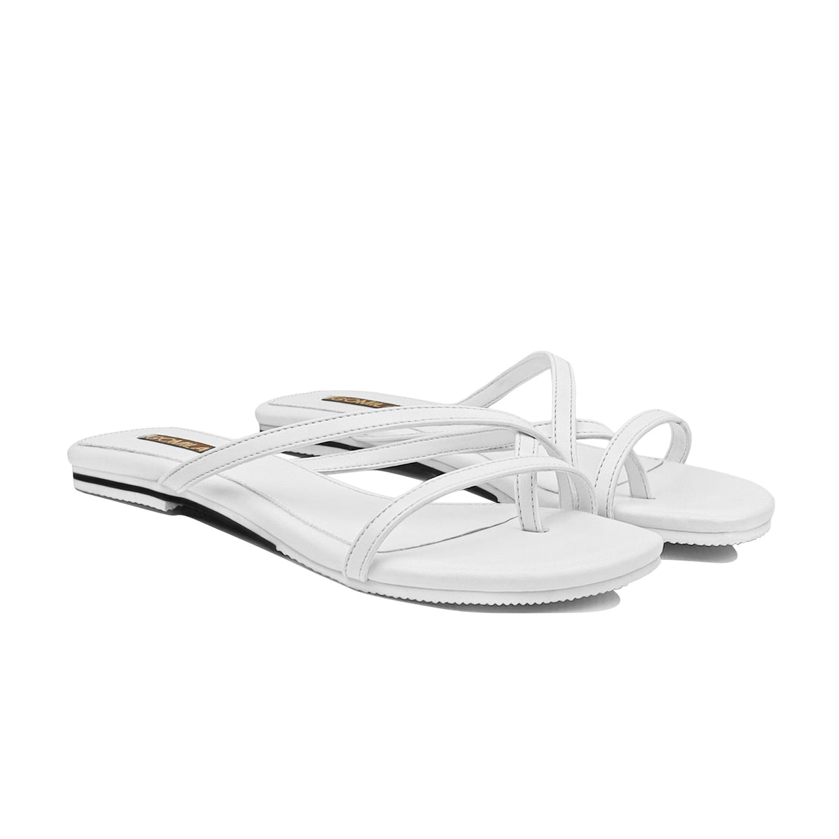 Selvi  - Women's White Slipper