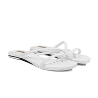 Selvi  - Women's White Slipper