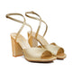 Noelle - Women's Golden Heels