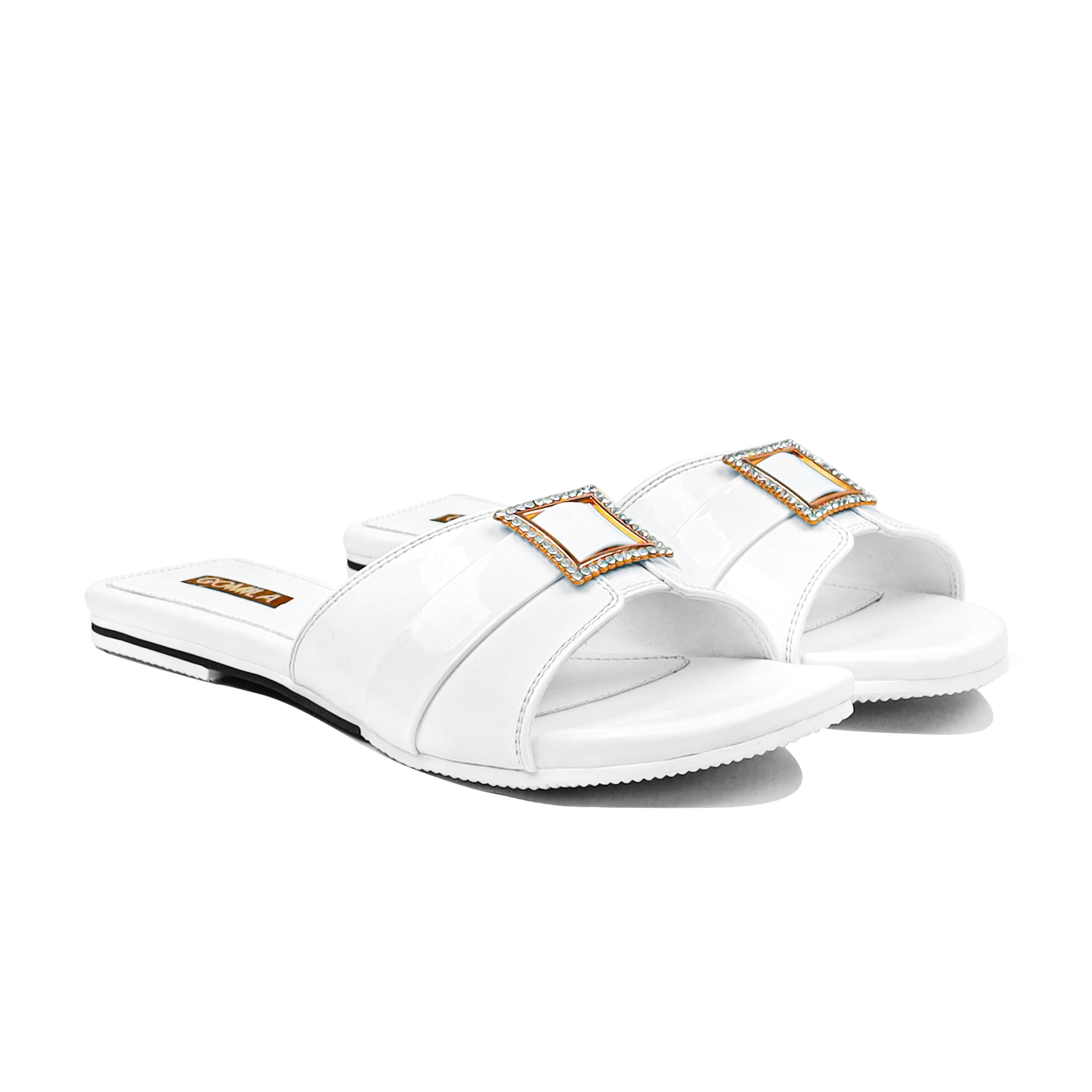 Velin - Women's White  Slipper