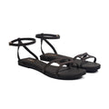 Aloura - Women's Brown Strapped Sandal