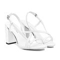 Lila - Women's White Heel