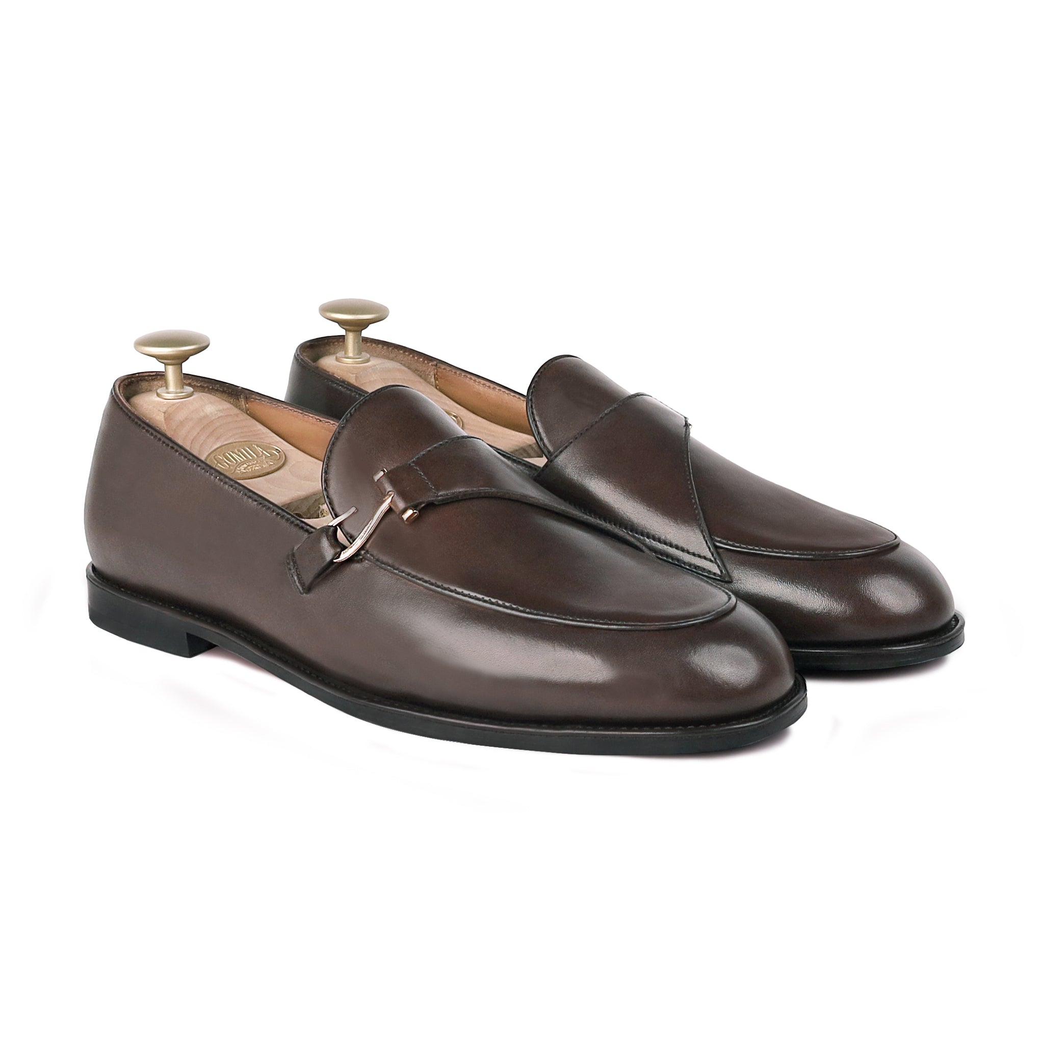 Rafale - Men's Dark Brown Calf Leather Loafer