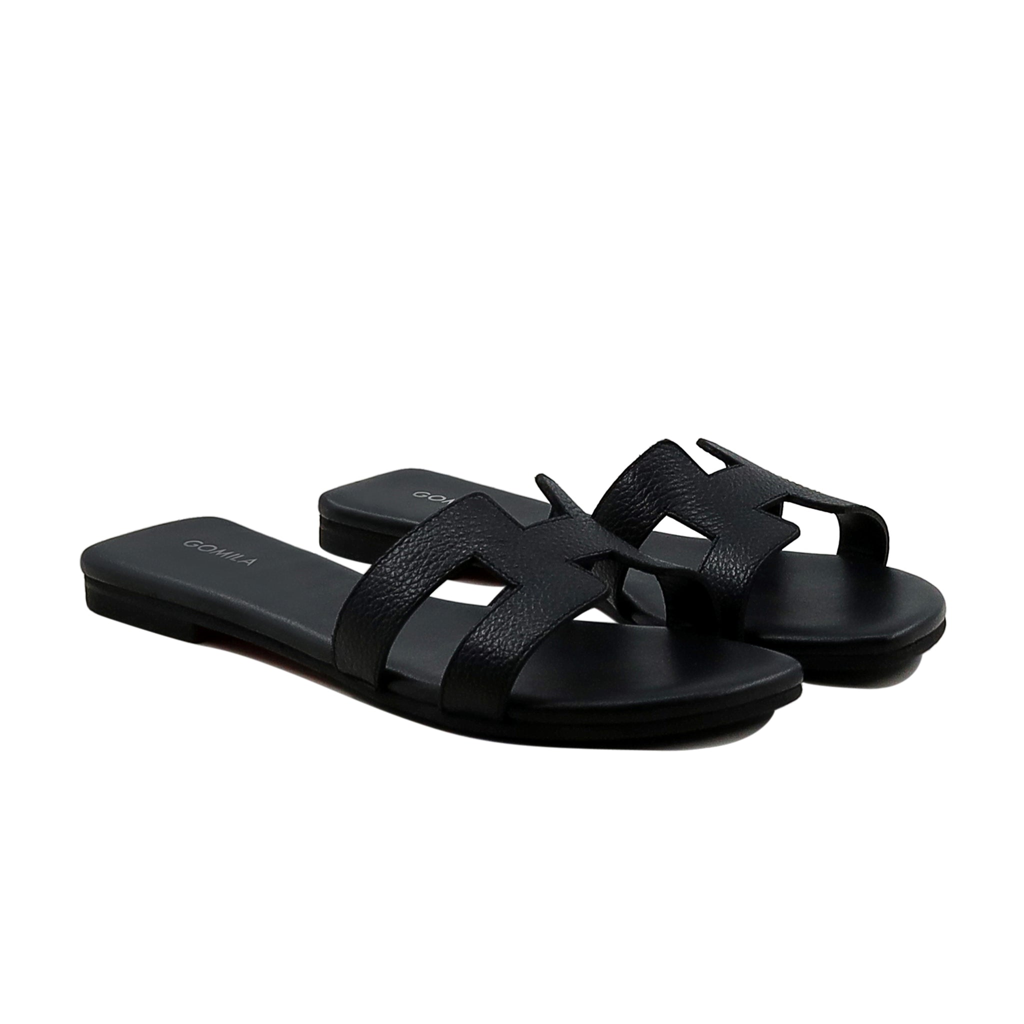 Stephanie - Women's Black Slipper