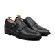 Allin - Men's Black Calf Leather Double Monkstrap