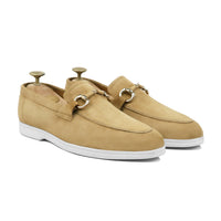 Vesco - Men's Camel Suede Loafer