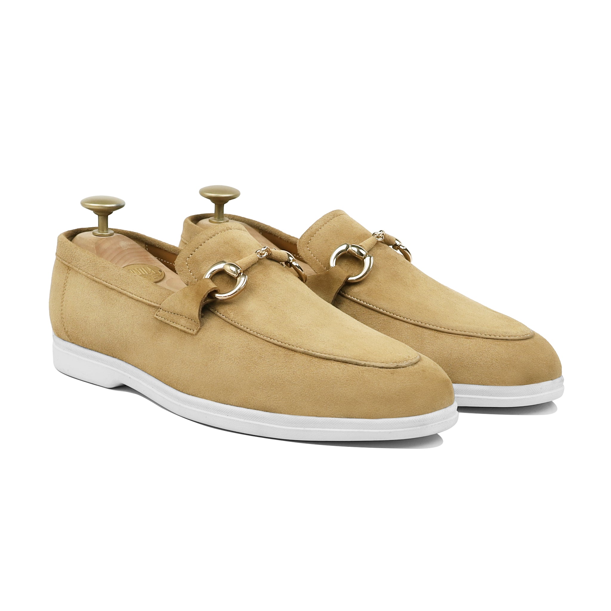 Vesco - Men's Camel Suede Loafer