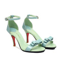 Stilettoz - Women's Pastel Green Heels