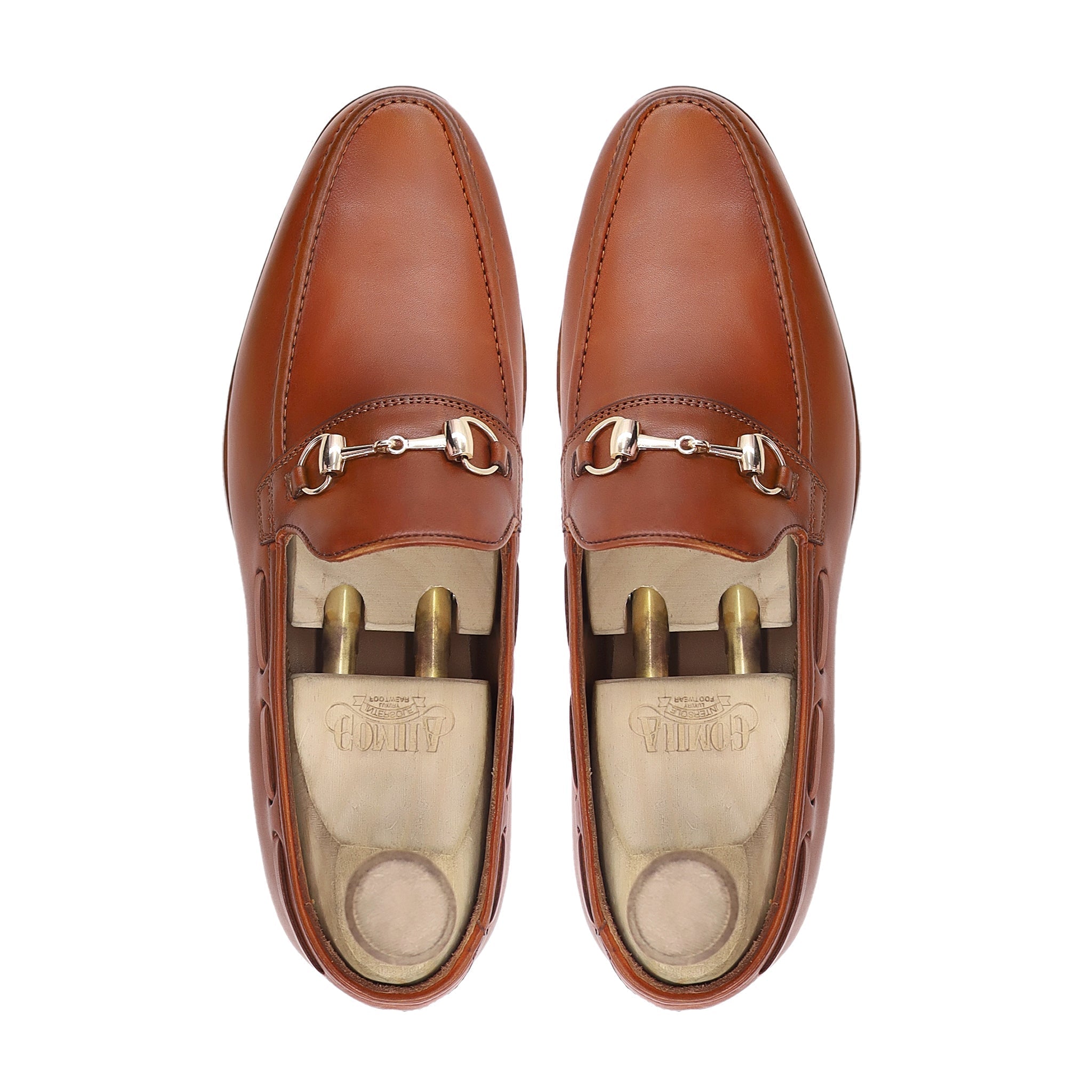 Mamoru - Men's Tan Calf Leather Loafer