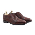 Doha - Men's Reddish Brown Calf Leather Oxford Shoe