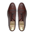 Doha - Men's Reddish Brown Calf Leather Oxford Shoe