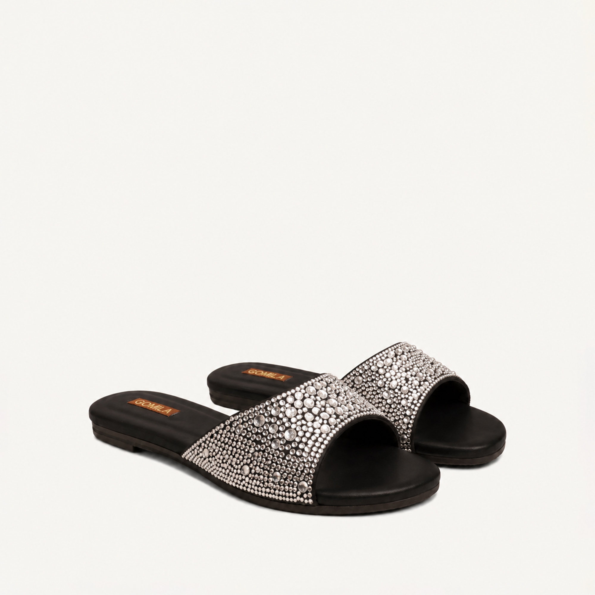 Amber - Women's Black Slipper