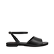 Euna - Women's Black Strapped Sandal