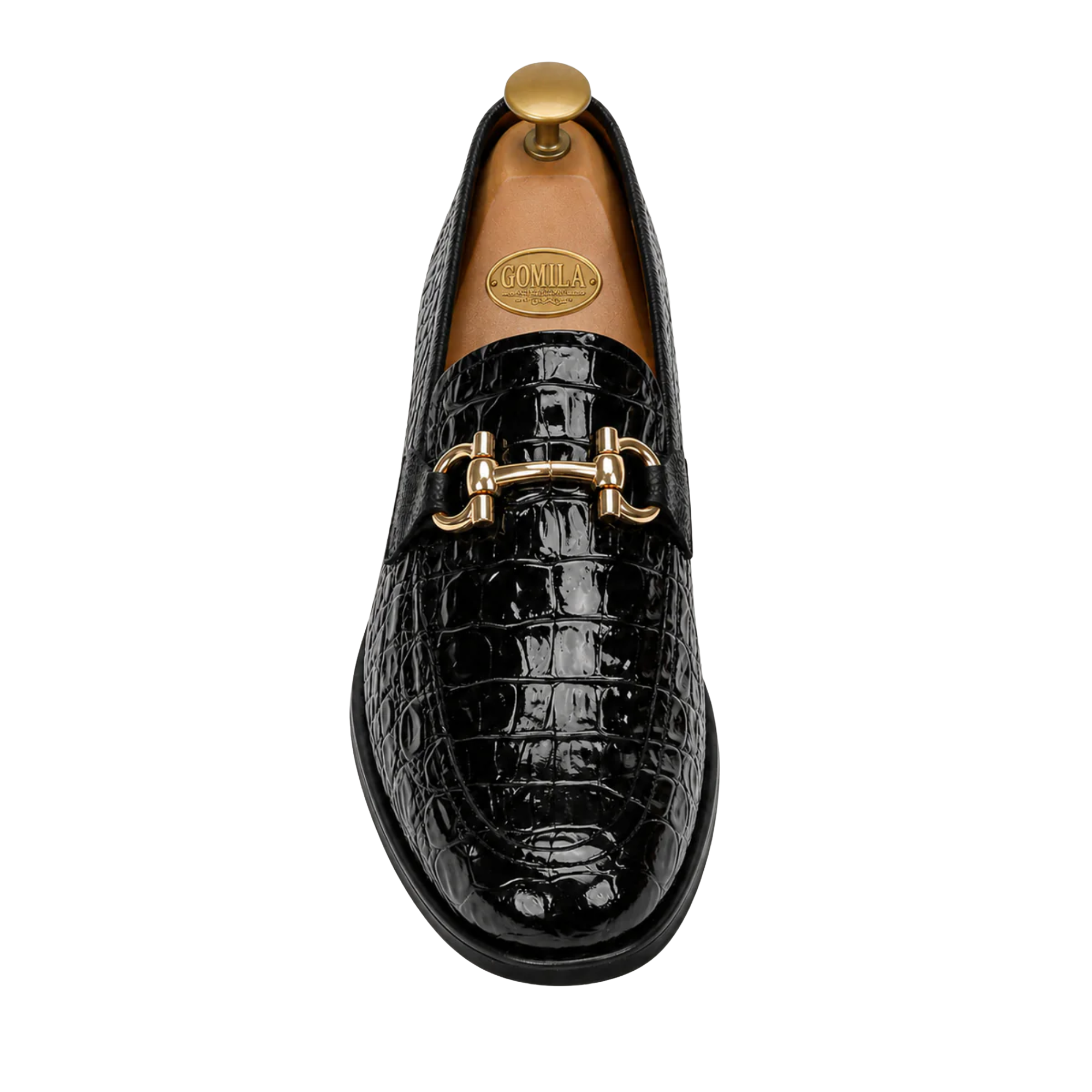 Enrique - Men's Black Patent Leather Loafer