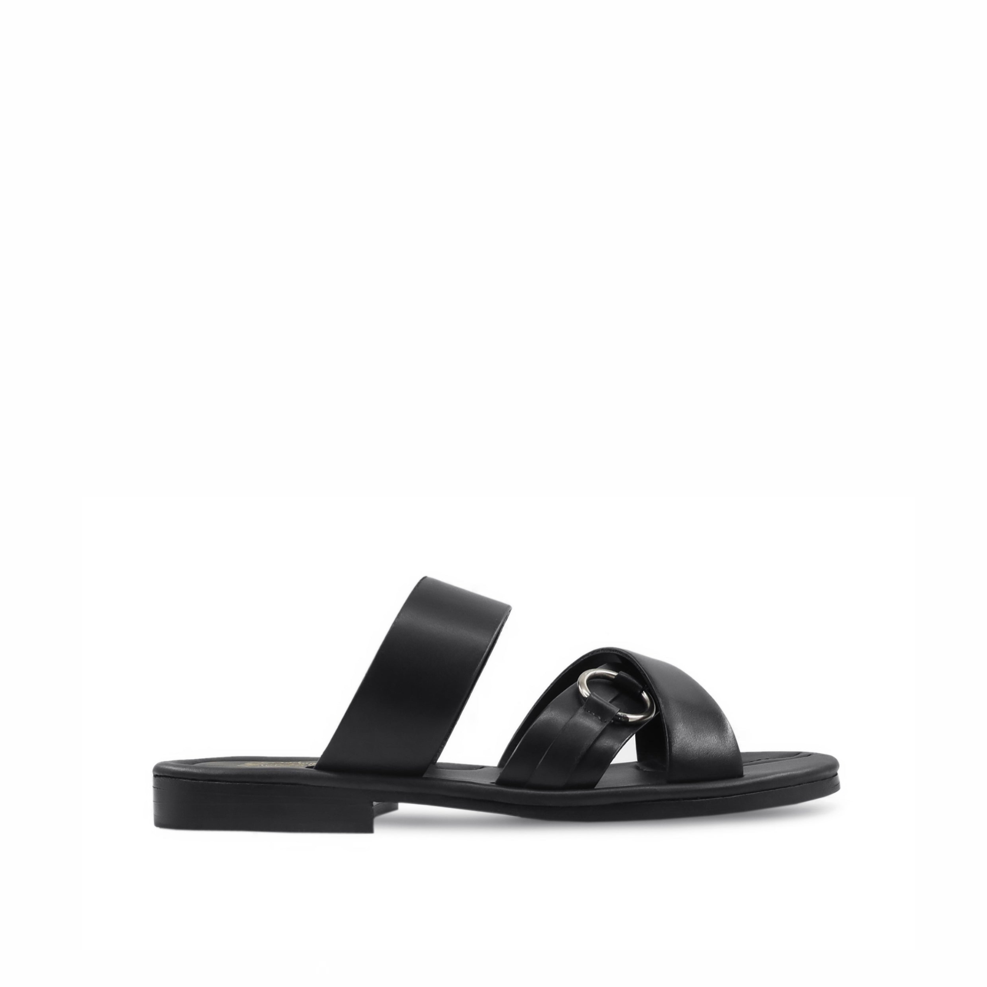 Baxter - Men's Black Calf Leather Slipper