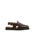 Gables - Kid's Dark Brown Calf Leather Sandal (5-12 Years Old)