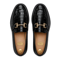 Enrique - Men's Black Patent Leather Loafer