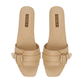 Rosa - Women's Beige Slipper
