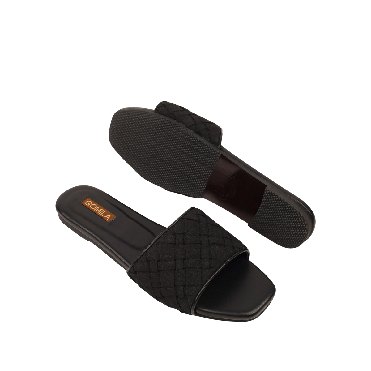 Riley - Women's Black Slipper