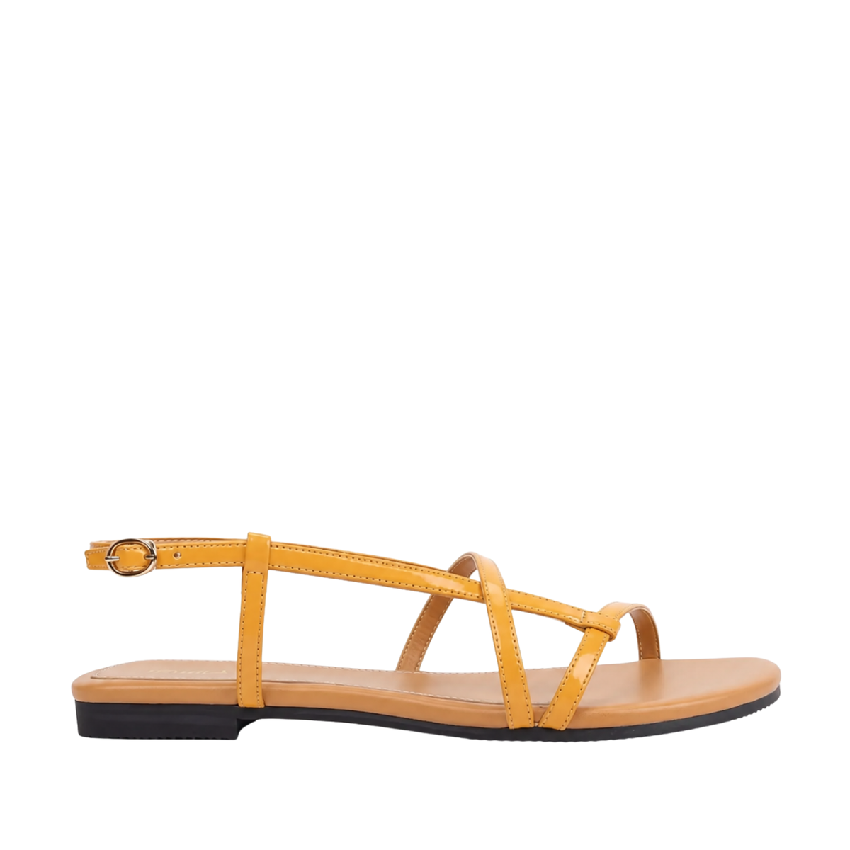 Aeris - Women's Yellow Strapped Sandal