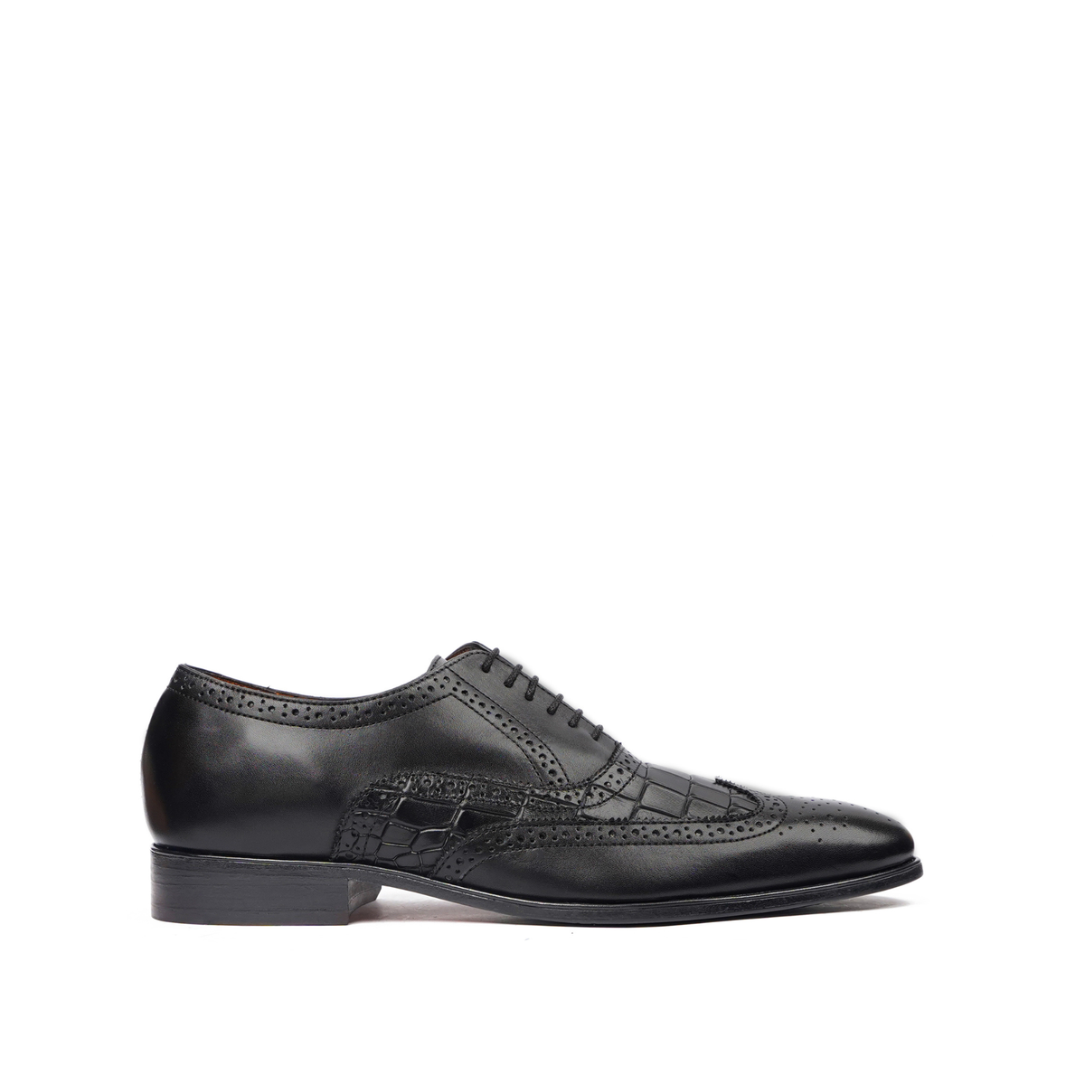 Granada - Men's Black Calf Leather Oxford Shoe