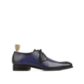 Berke - Men's Burnished Blue Calf Leather Derby Shoe
